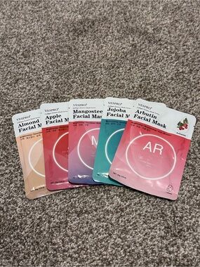 Vespro Assorted Facial Sheet Mask Set